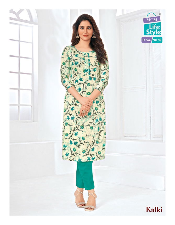 Kalki Vol 4 By Mcm Casual Wear Cotton Printed Kurtis Wholesale Shop In Surat